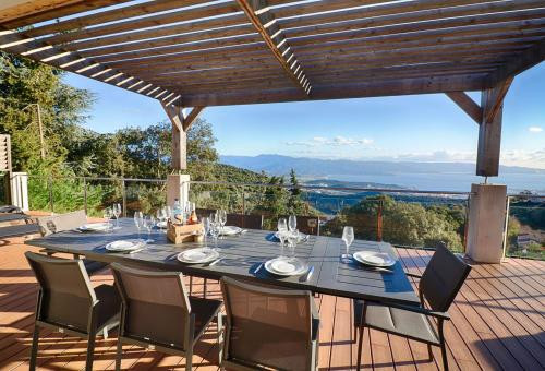 Splendid View Of The Sea And Ajaccio.