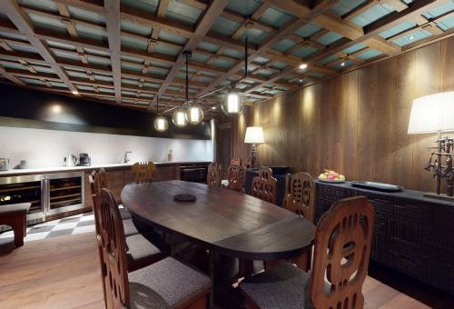 Chalet d'exception avec piscine.