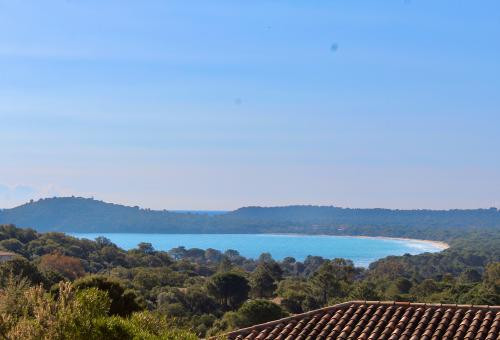 Sea view and swimming pool - Pinarellu